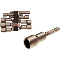 BGS 2758 | Juego de llaves de vaso hexagonal | entrada 6-3 mm (1-4&quot-) | 6 - 13 mm | 8 piezas
